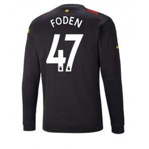 Manchester City Phil Foden #47 Bortatröja 2022-23 Långärmad